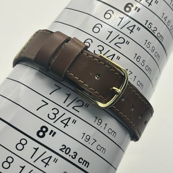 Pulsar Gold Tone Leather Women’s Working New Battery - Picture 8 of 8